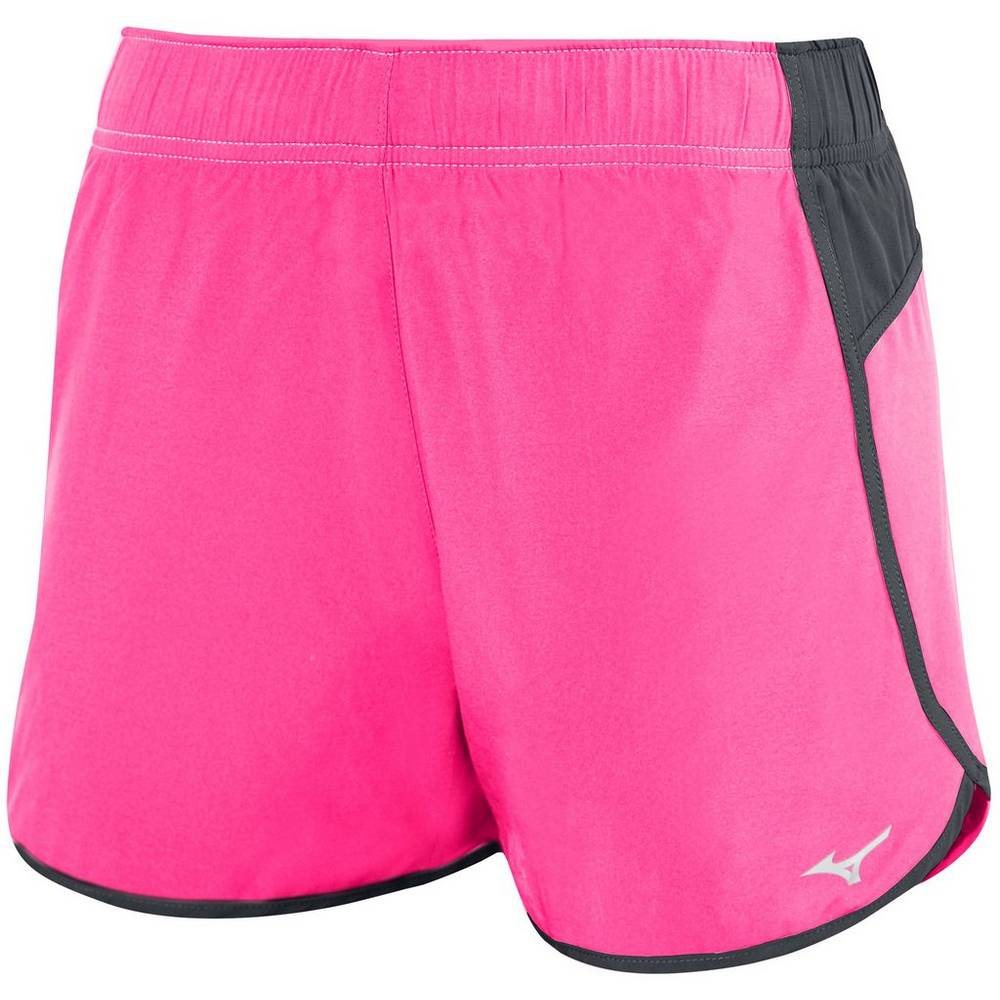 Mizuno Women's Atlanta Volleyball Cover Up Shorts Pink/Grey (440657-VSZ)